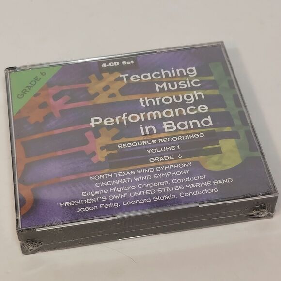 Teaching Music Through Performance In Band CD Vol 1 Grade 6 Resource Recording - Picture 3 of 3